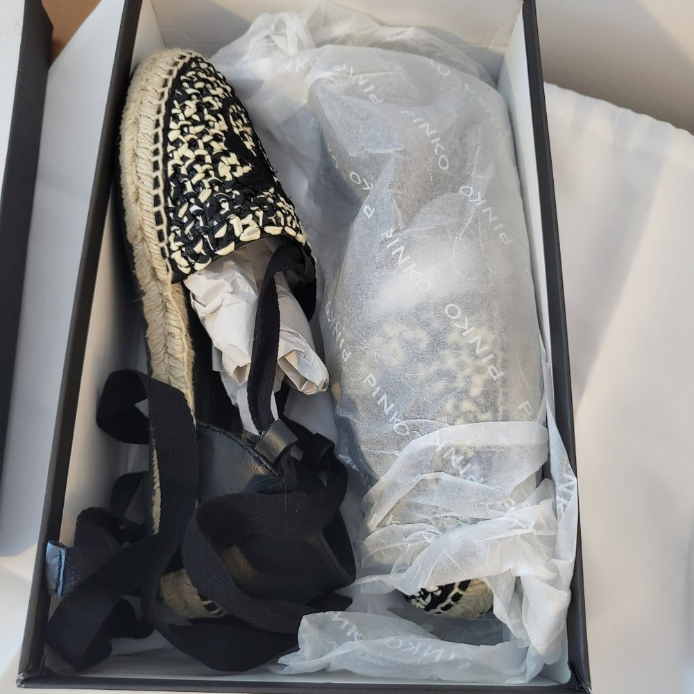PINKO Raffia Espadrilles - Picture 5 of 6